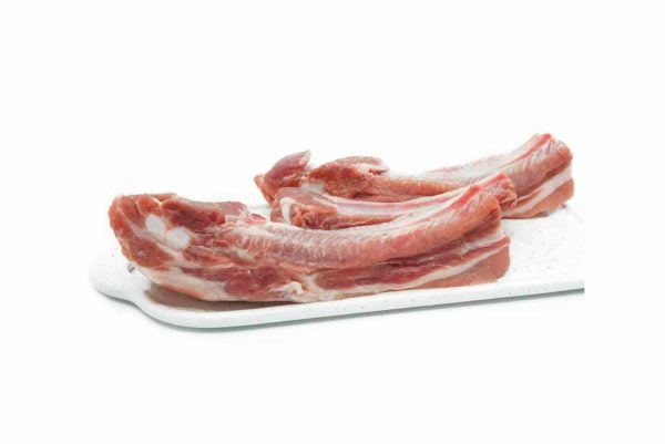 Costilla fileteada barbacoa, plancha, etc