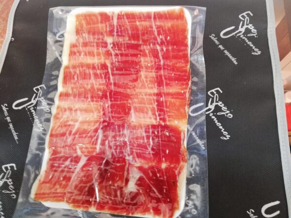 Sobre de 250 gramos Jamón Ibérico de Cebo 50%