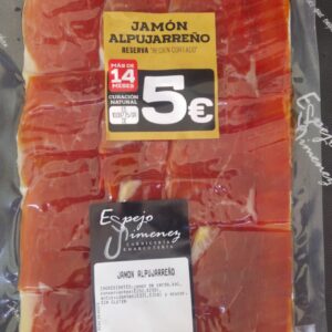Sobres de 200gr Jamón Reserva Alpujarreño