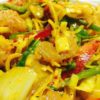 Salteado de pollo Indian Mistery (Curry - Coco)-Bandeja 500 Gramos